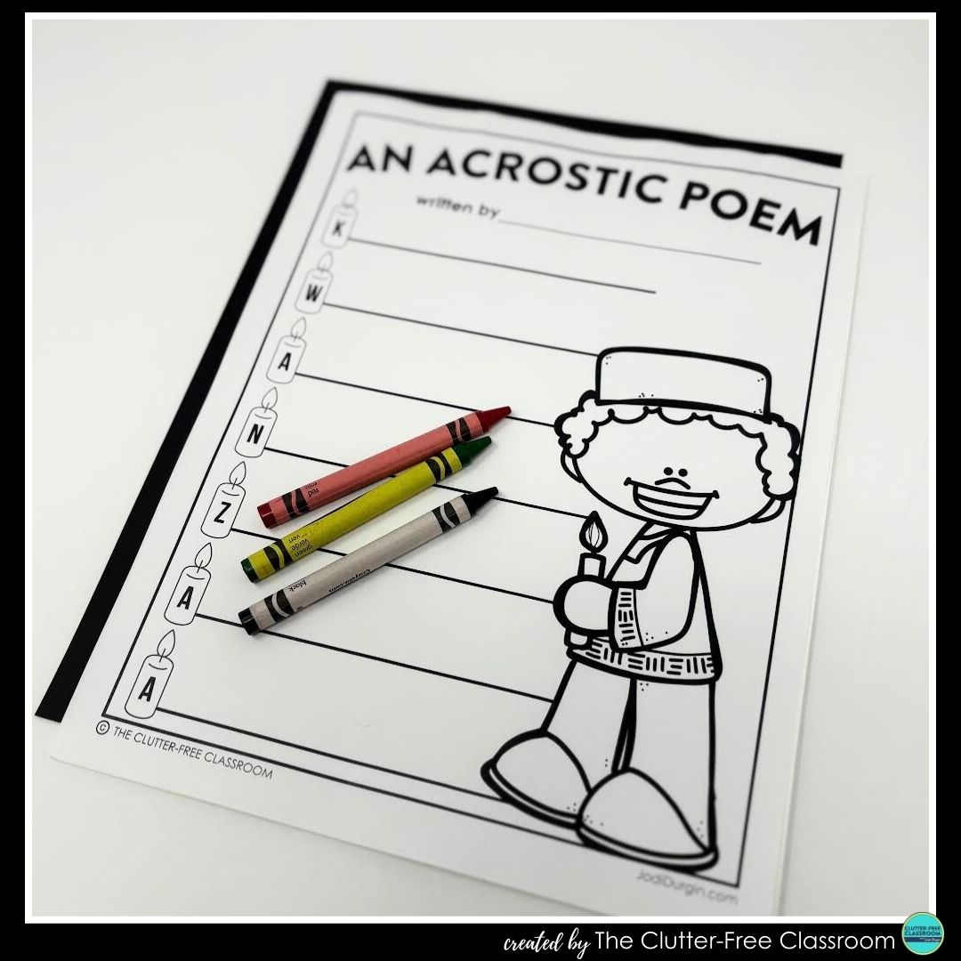 Kwanzaa acrostic poem