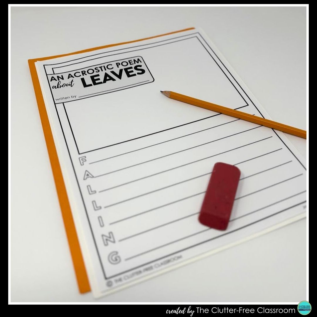 leaf acrostic poem