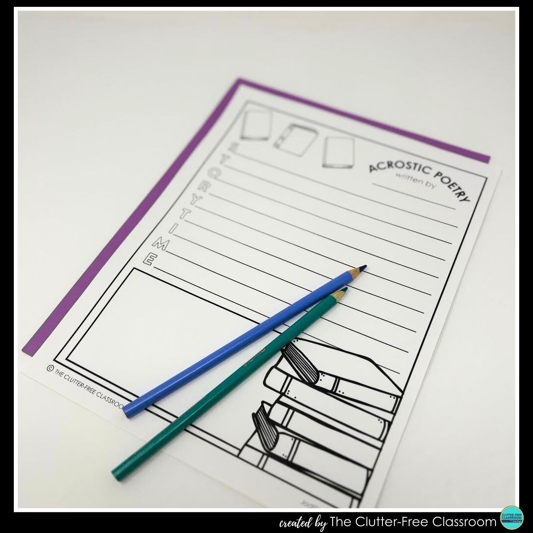 library acrostic poem