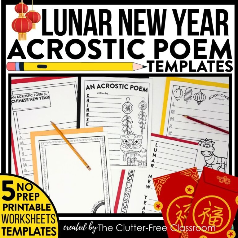 Lunar New Year acrostic poems