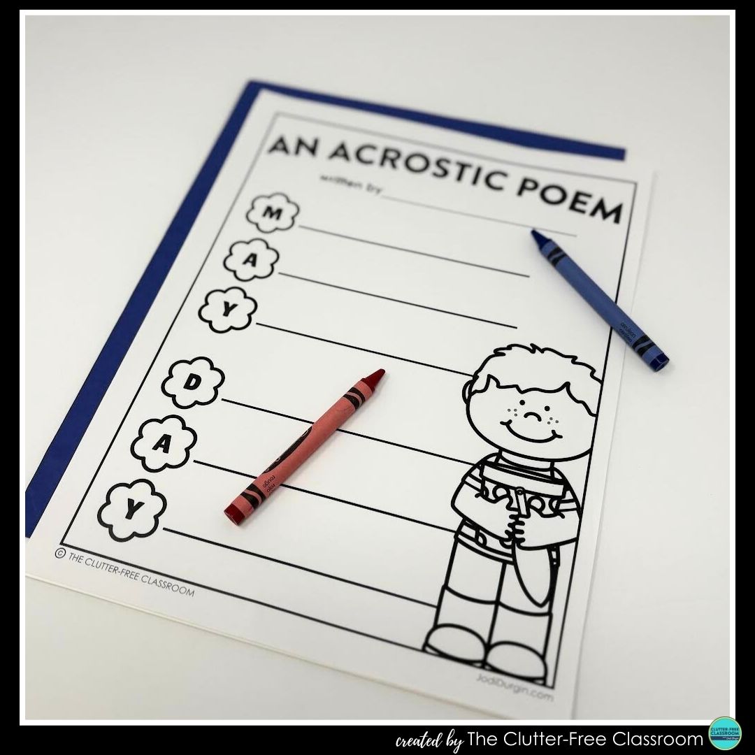 May Day acrostic poem