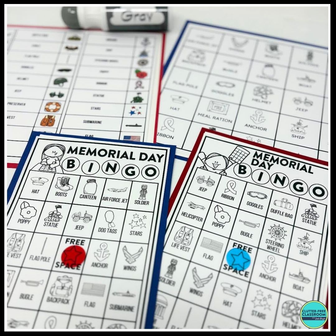 Memorial Day Bingo