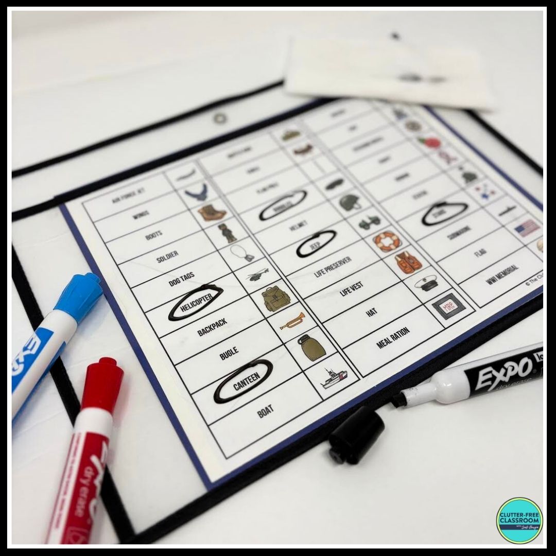 Memorial Day Bingo