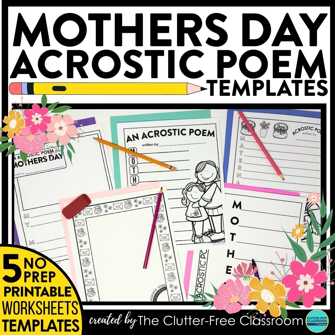 Mother's Day acrostic poem