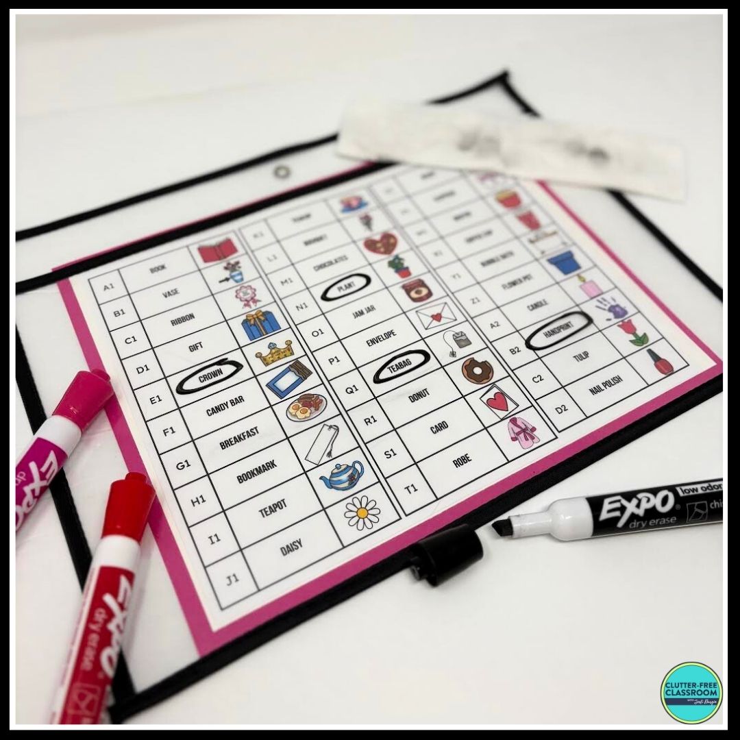 Mother's Day Bingo