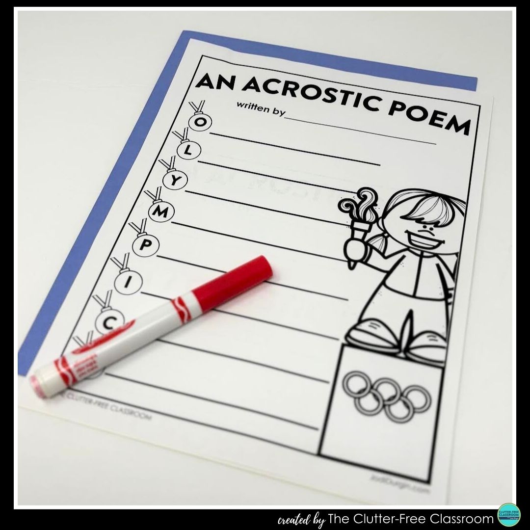 Olympics acrostic poem