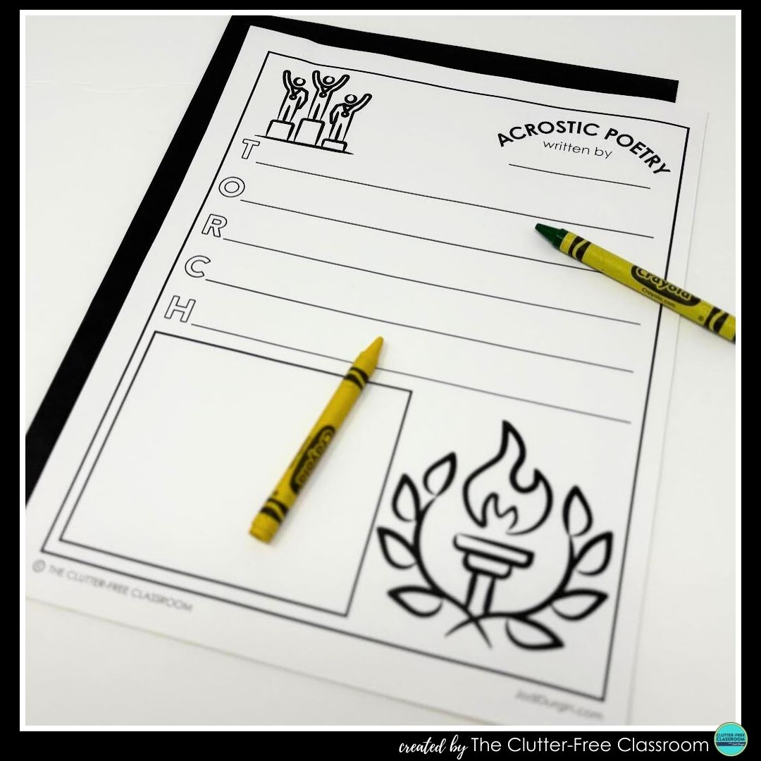 Olympics acrostic poem