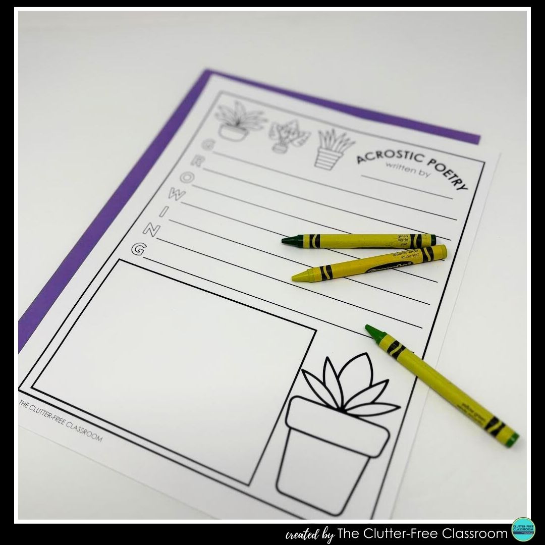 plant acrostic poem