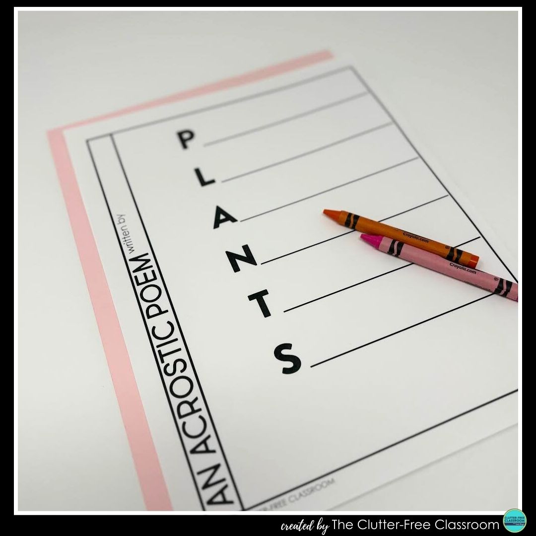 plant acrostic poem