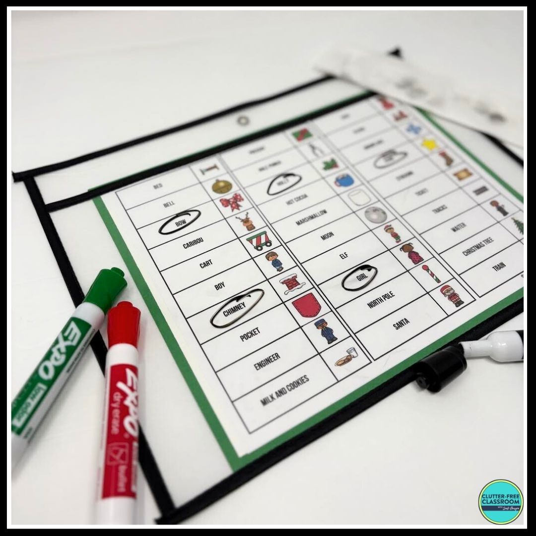 Polar Express Bingo