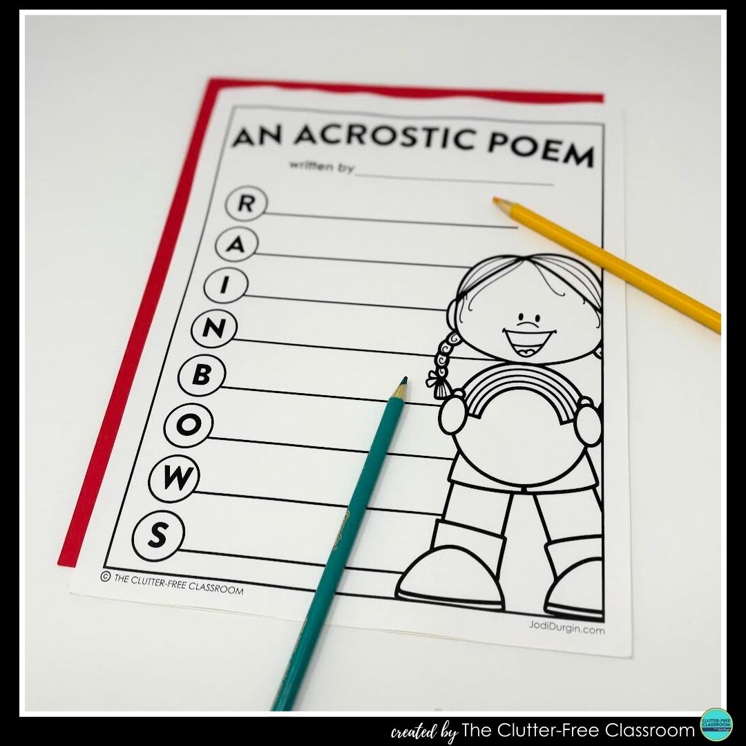 rainbow acrostic poem