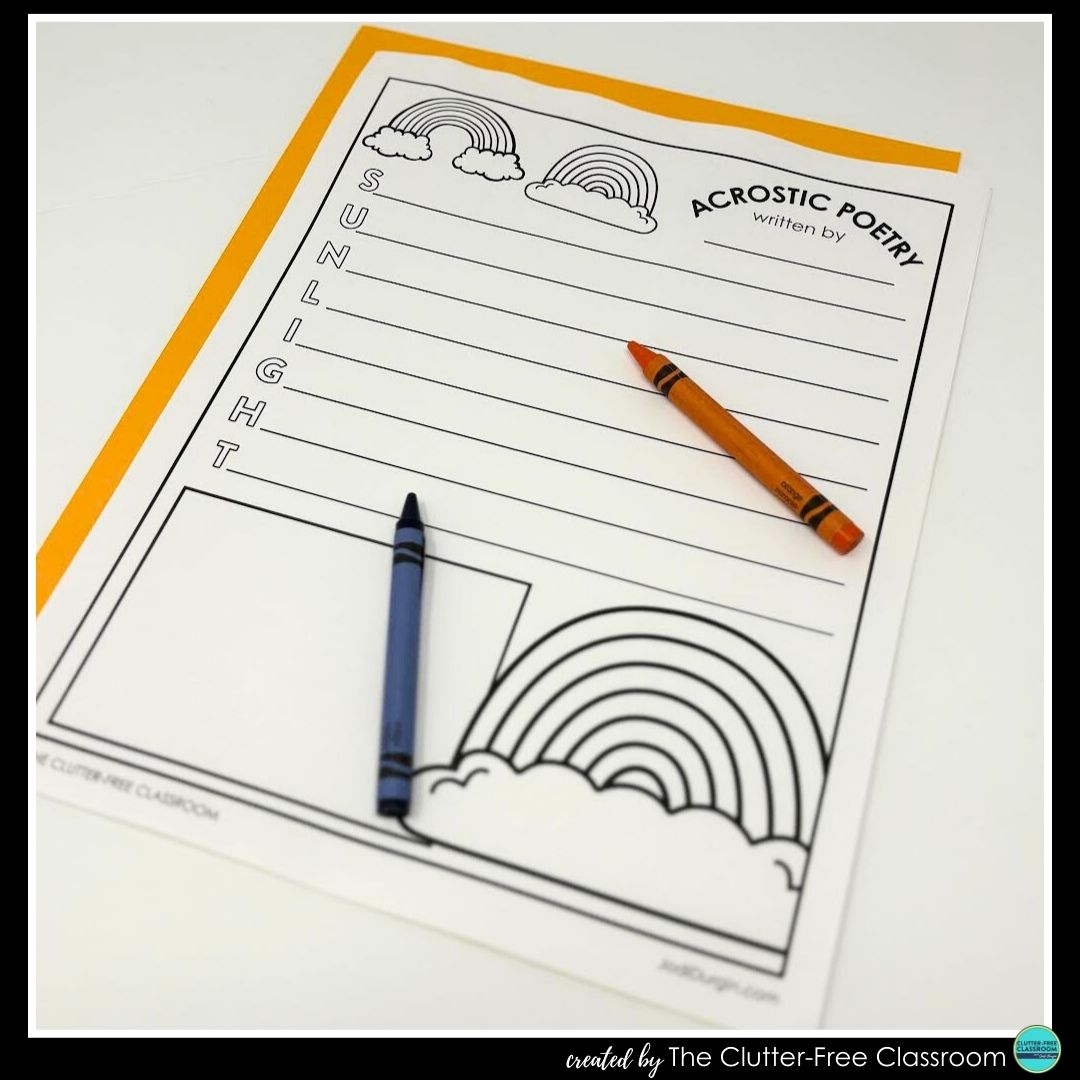 rainbow acrostic poem