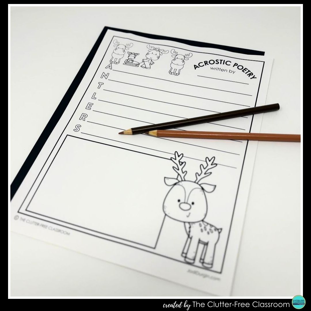 reindeer acrostic poem