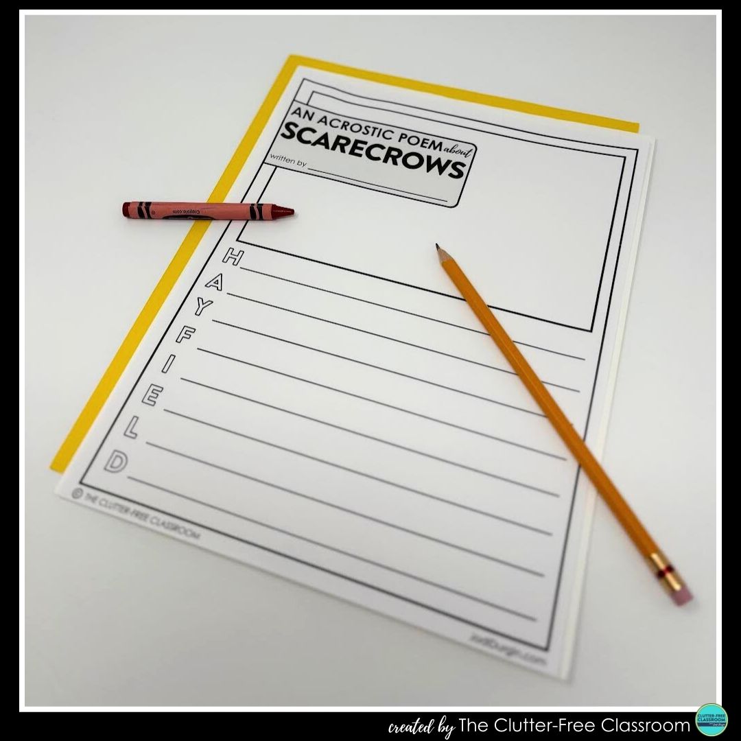 scarecrow acrostic poem