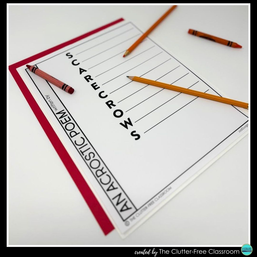 scarecrow acrostic poem