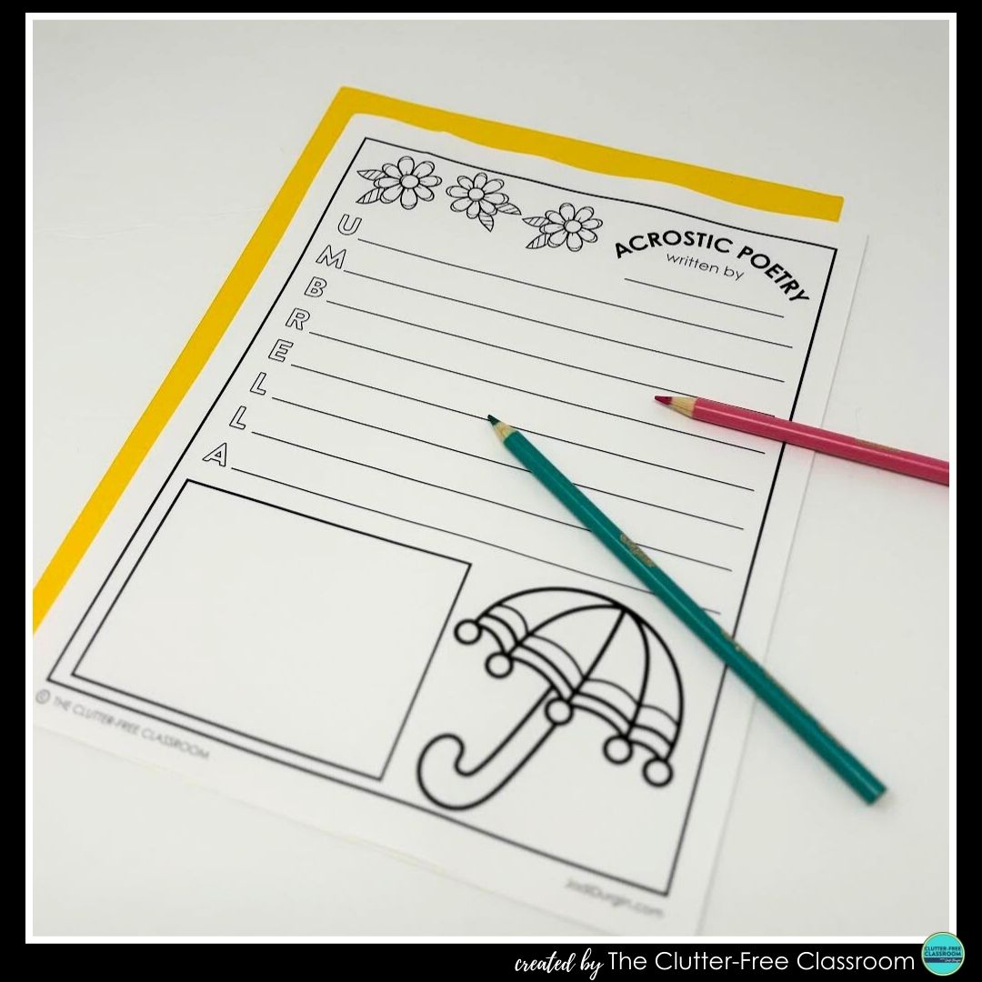 spring acrostic poem