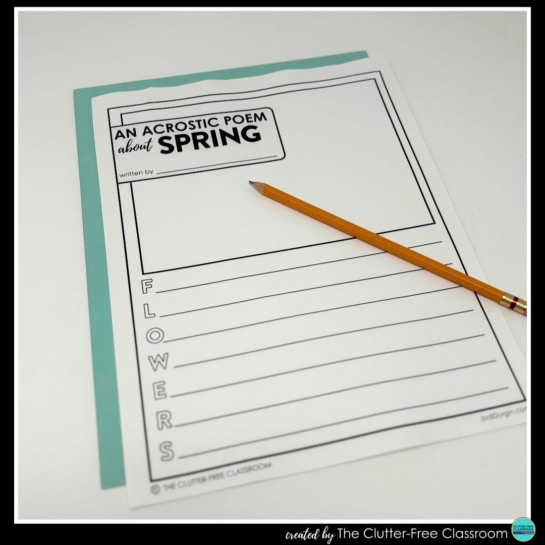 spring acrostic poem