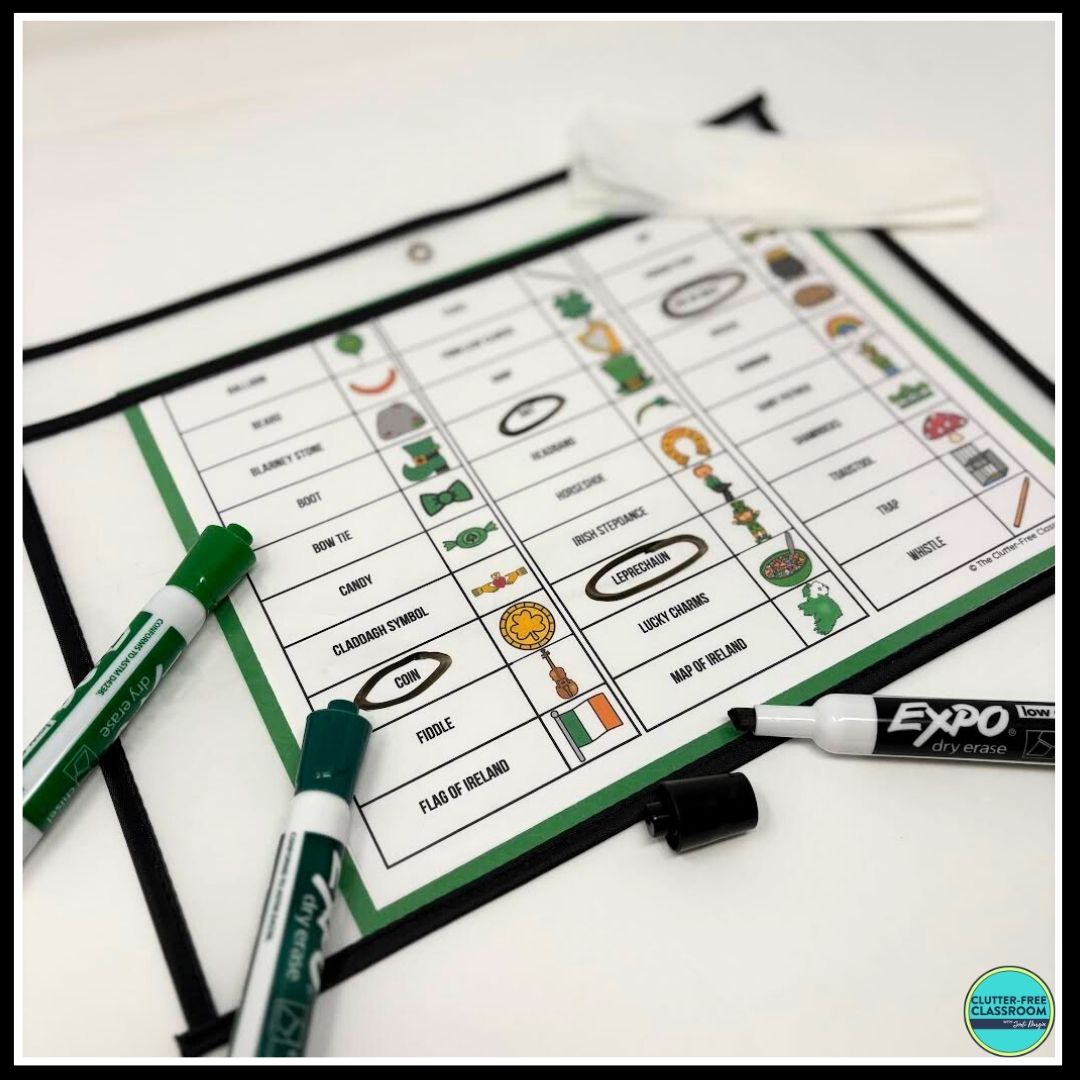 St. Patrick's Day Bingo