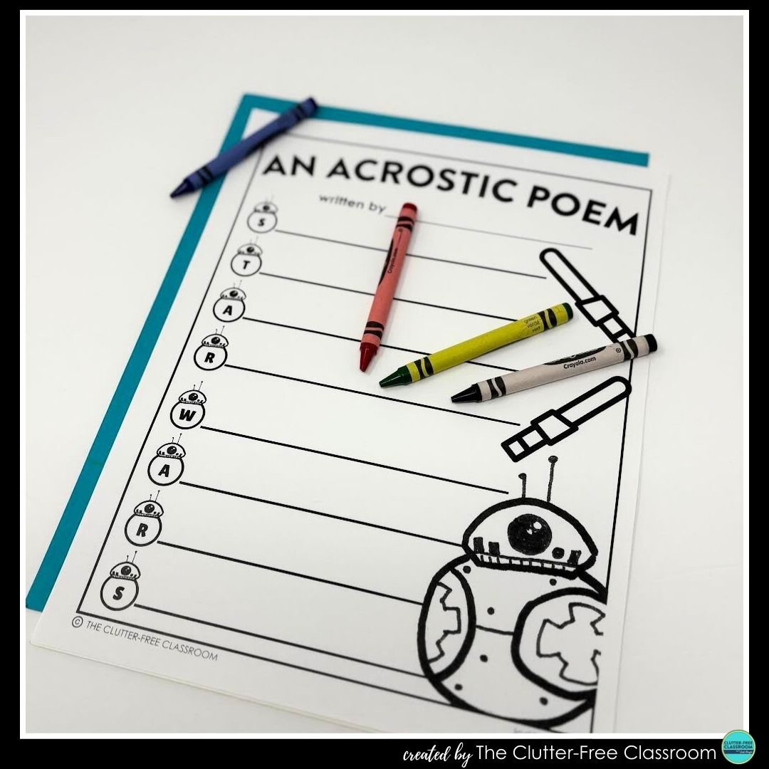Star Wars acrostic poem