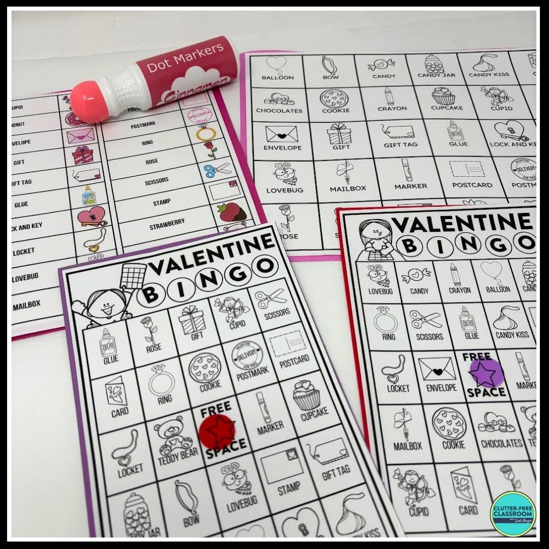 Valentine's Day Bingo