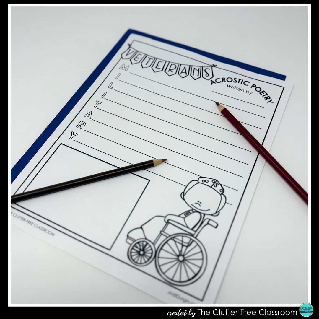 Veterans Day acrostic poem