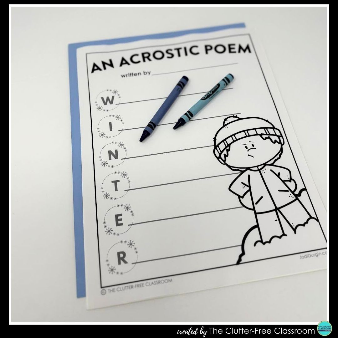 winter acrostic poem