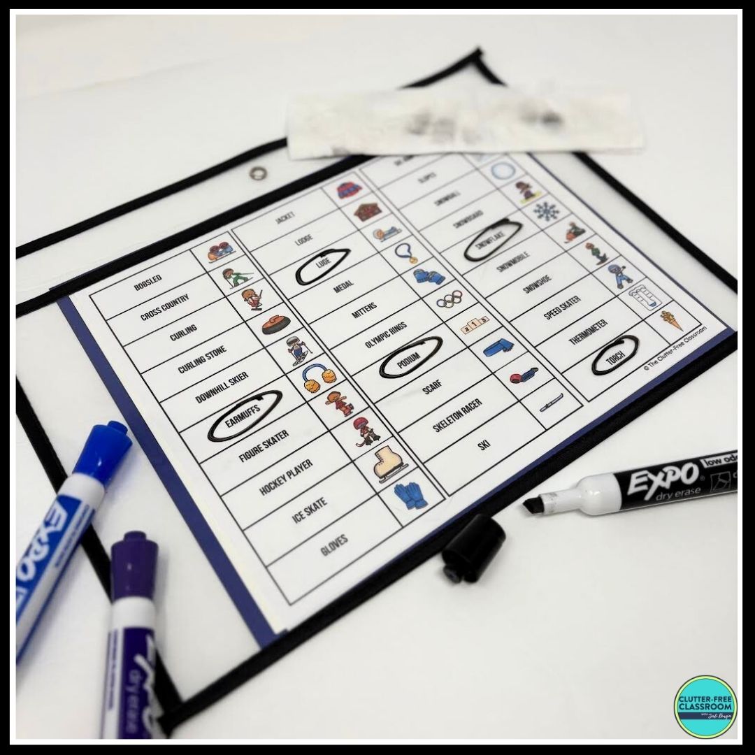 Winter Olympics Bingo
