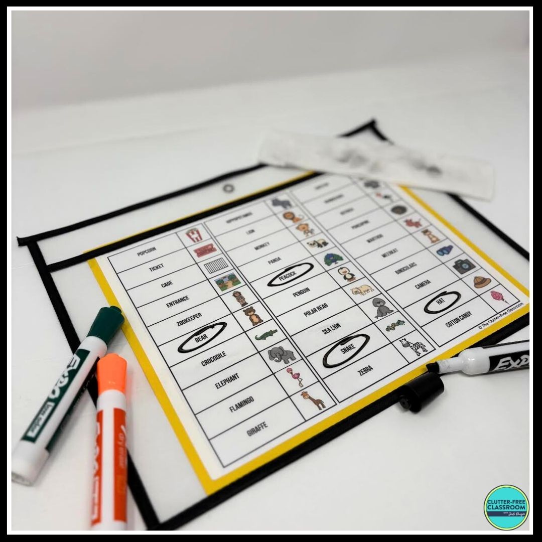 Zoo Bingo