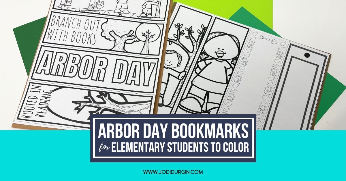 printable Arbor Day bookmarks