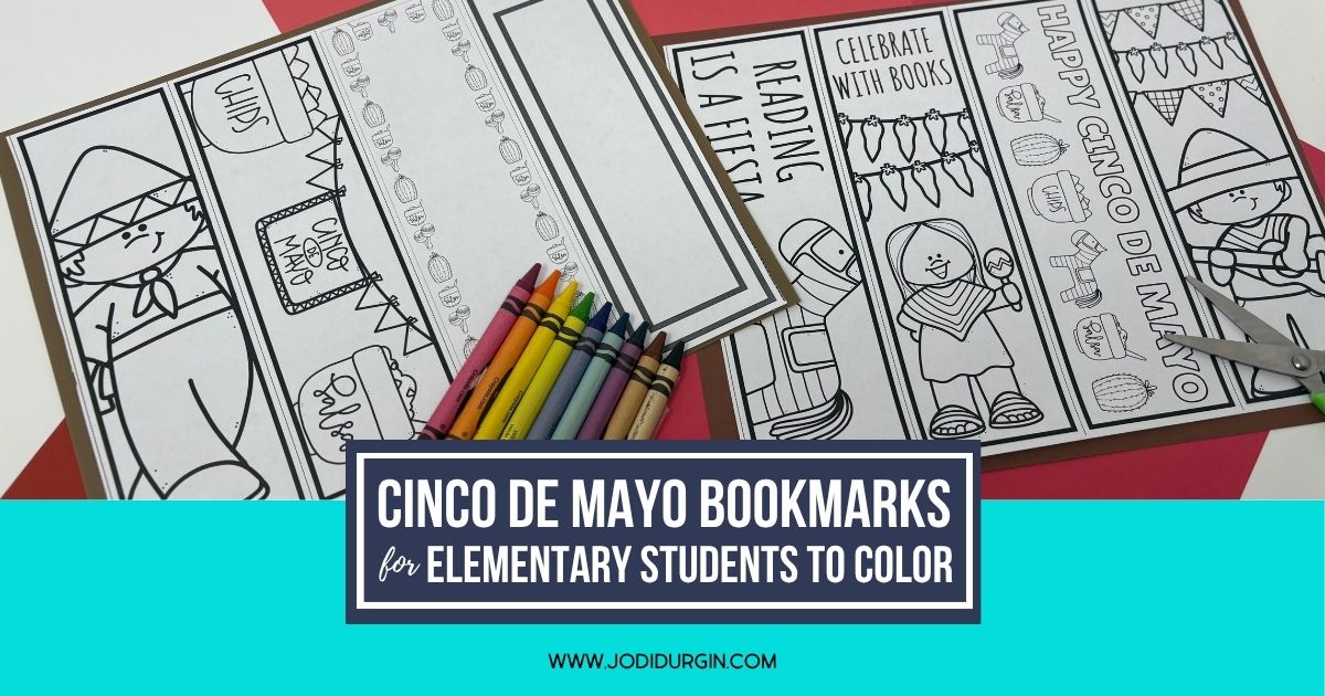 printable Cinco de Mayo bookmarks
