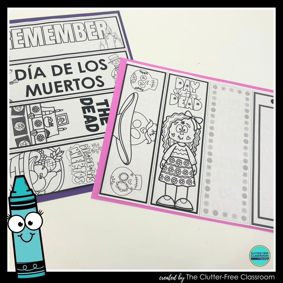 printable Day of the Dead bookmarks