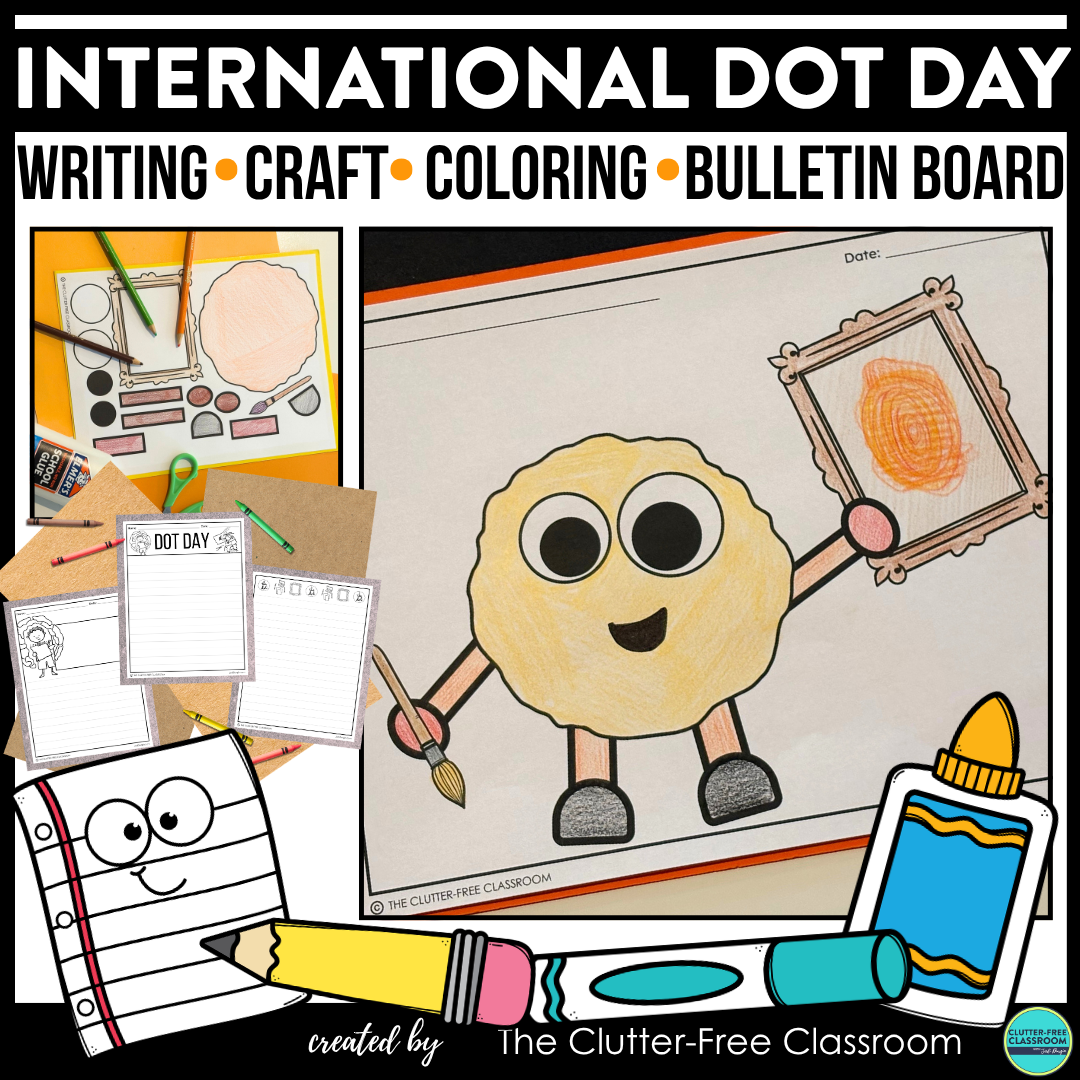 Dot Day writing and craft project