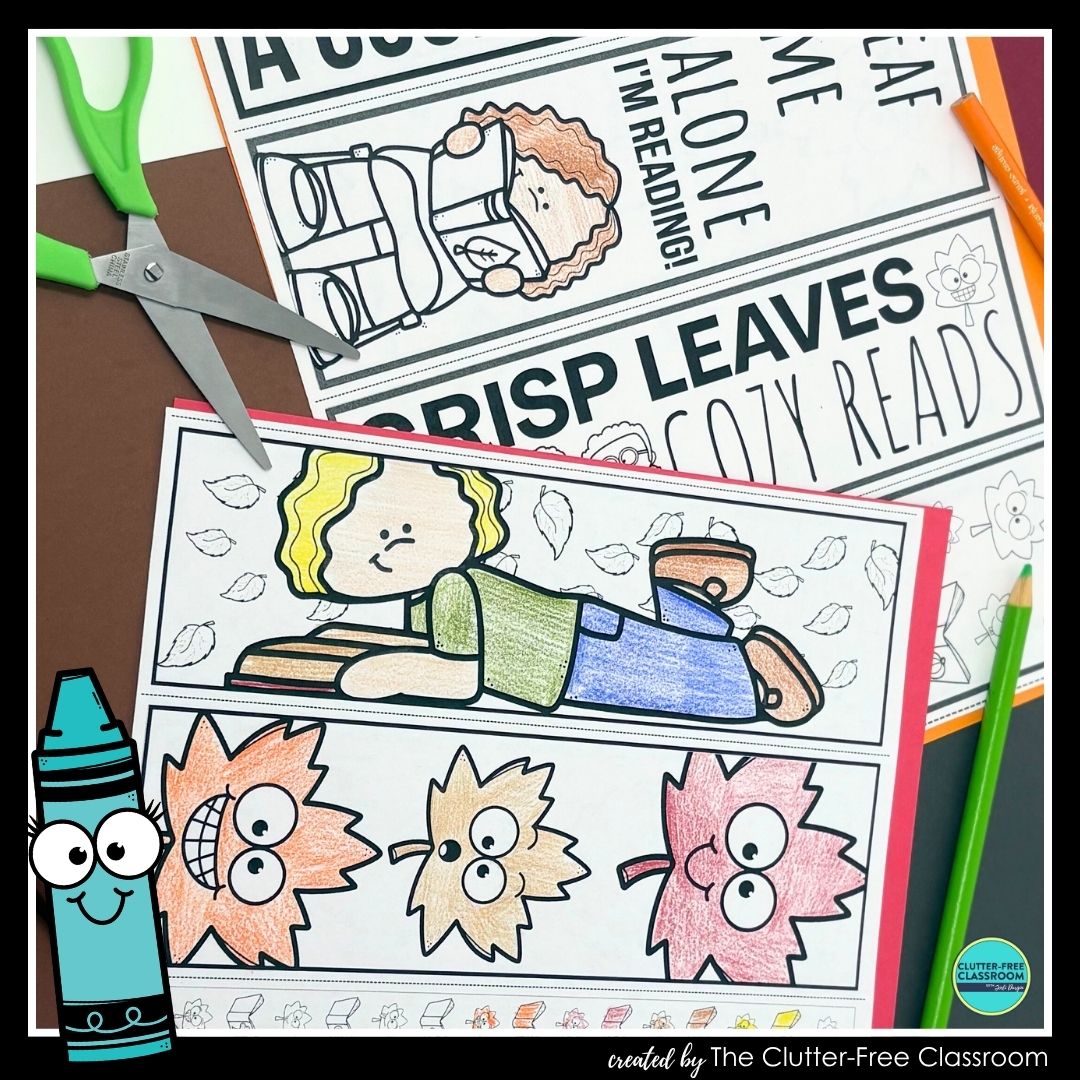 printable leaf bookmarks