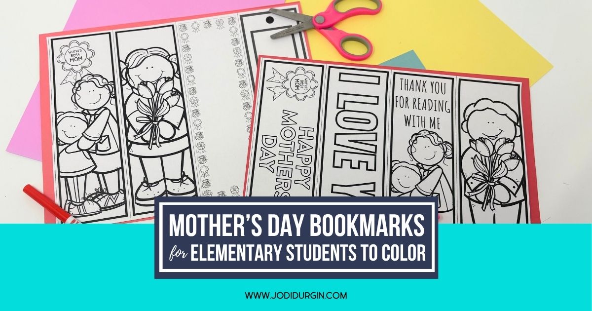 printable Mother's Day bookmarks
