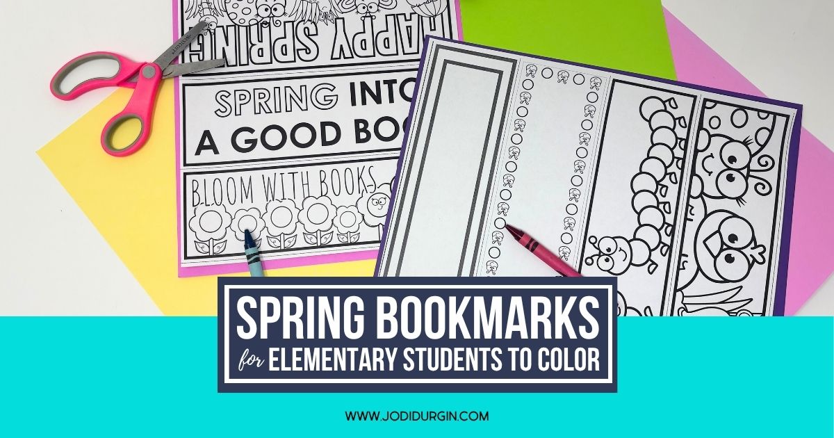 printable spring bookmarks