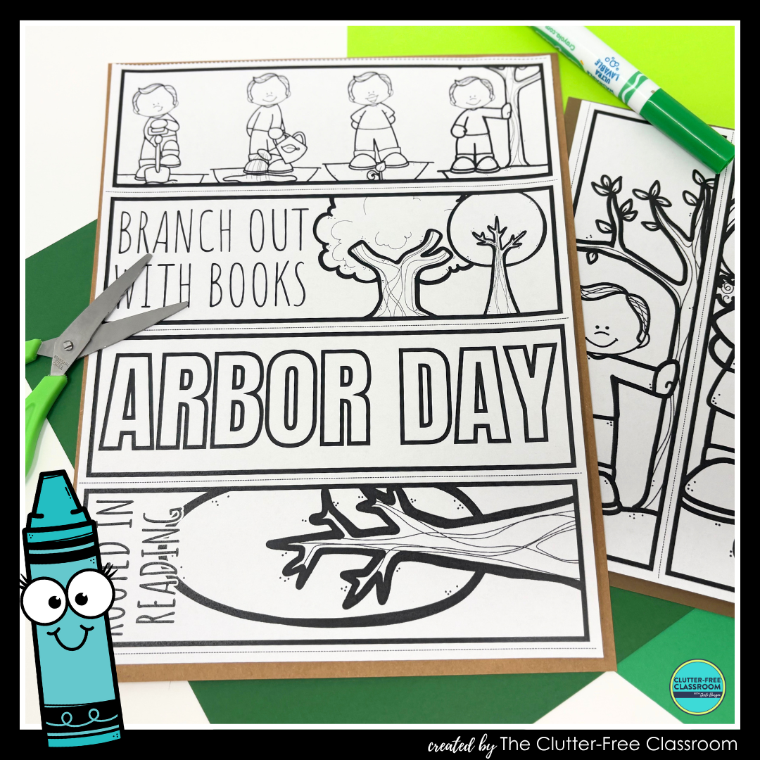 printable Arbor Day topic bookmarks