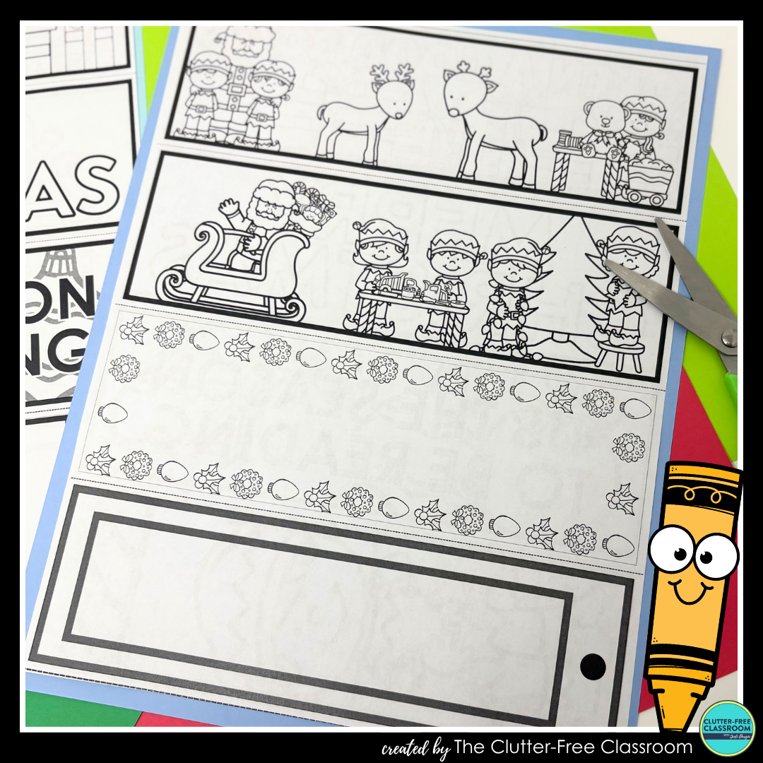 printable Christmas bookmarks