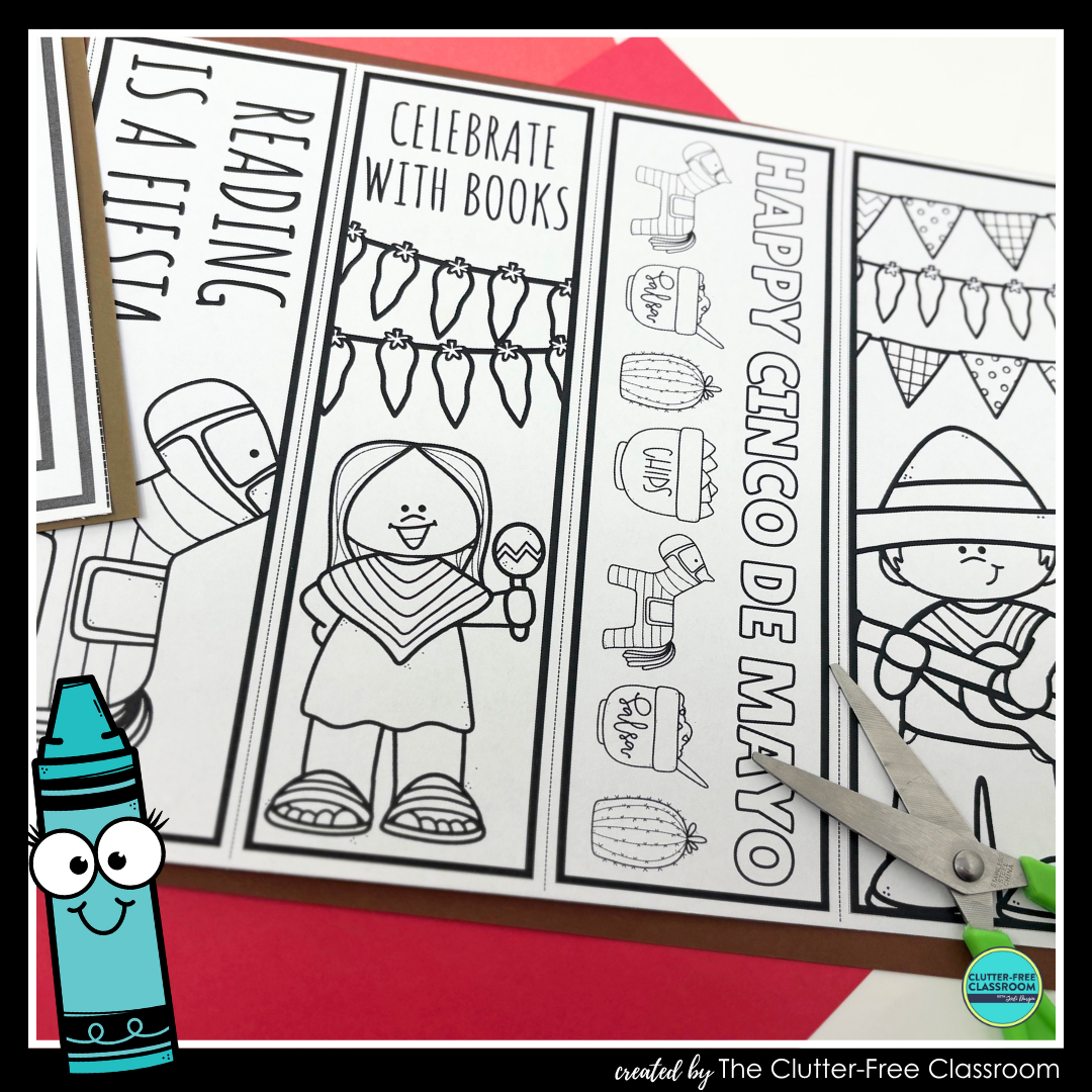 printable Cinco de Mayo bookmarks