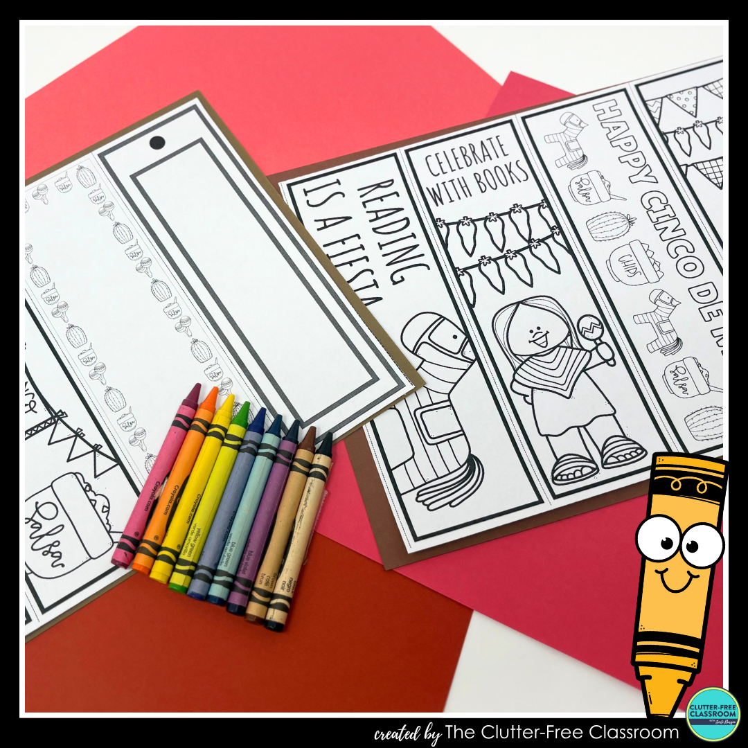 printable Cinco de Mayo bookmarks