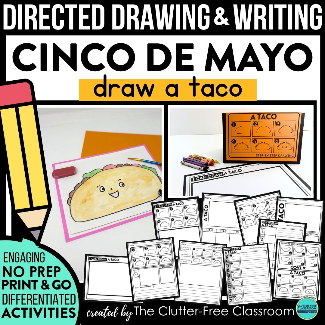 Cinco de Mayo directed drawing activities