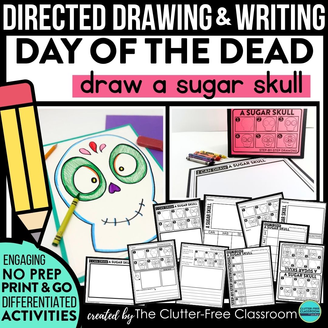 Day of the Dead directed drawing activities