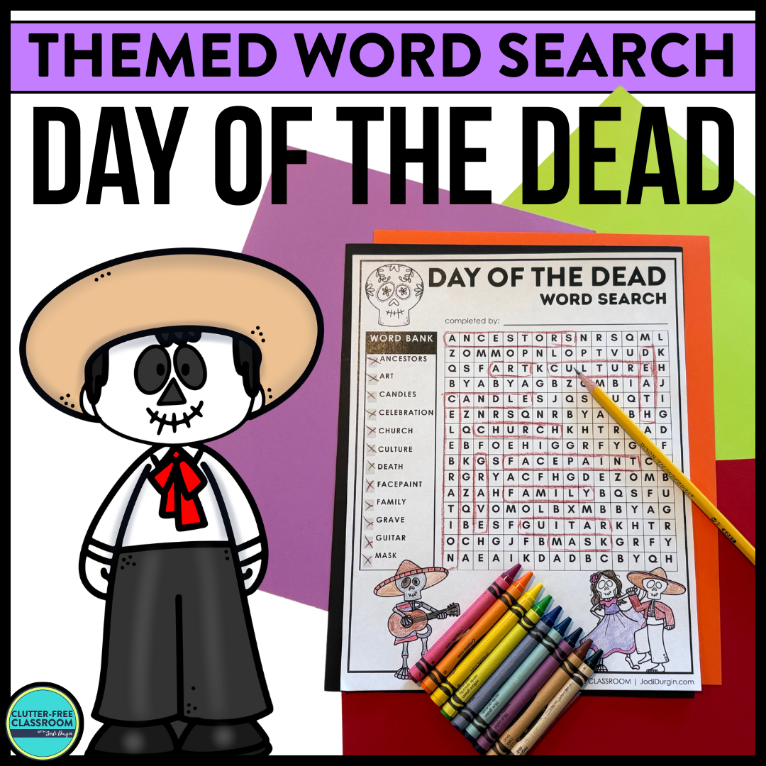 Day of the Dead word search