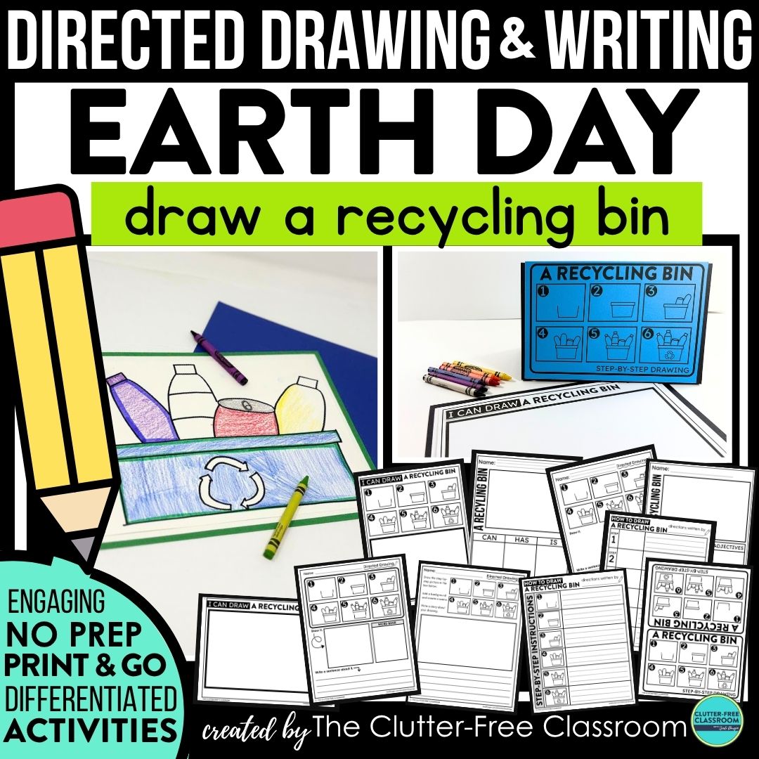 Earth Day directed drawing activities