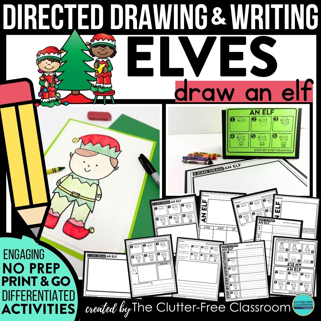 elves directed drawing activities