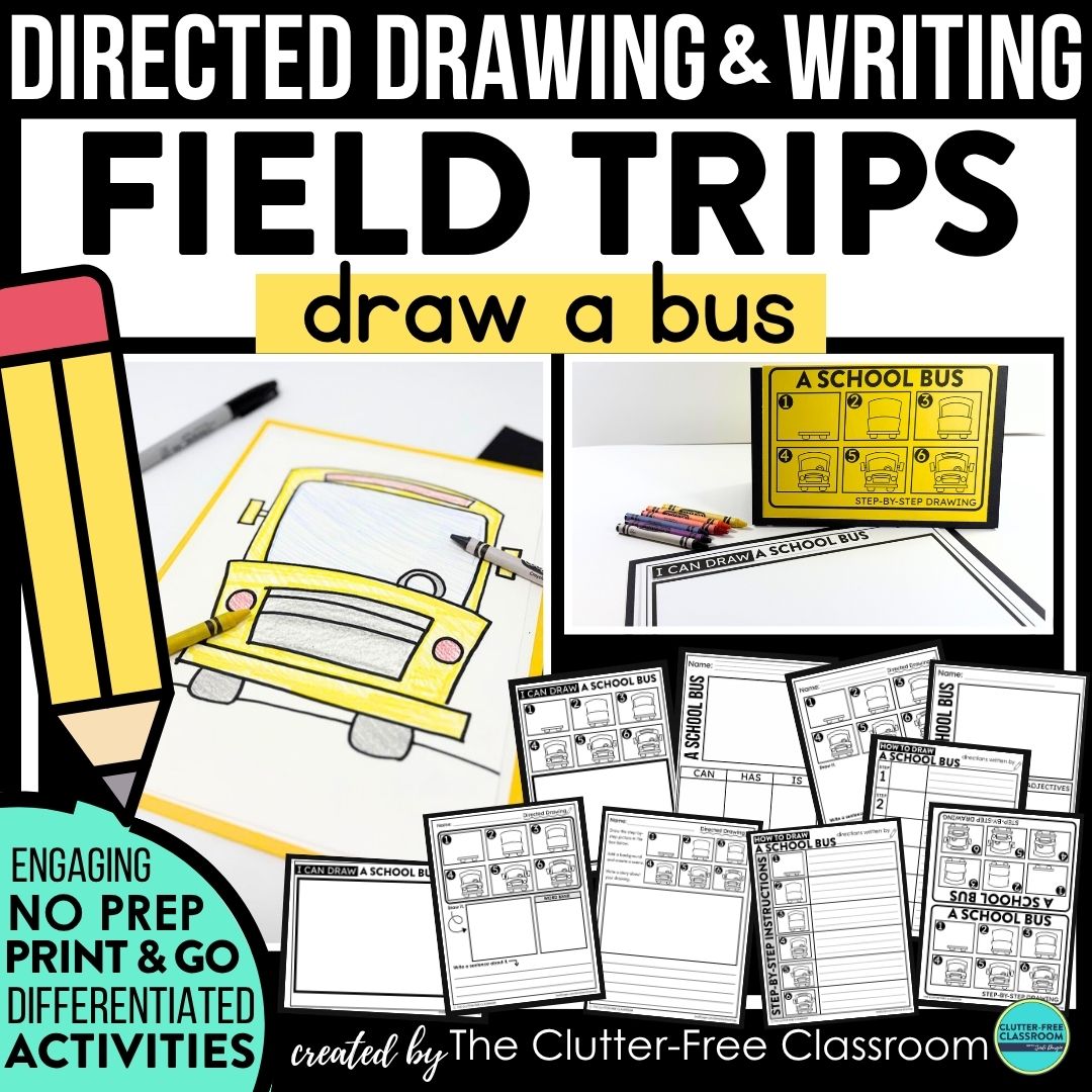 field trip directed drawing activities