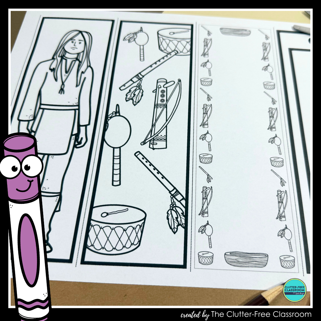 printable Indigenous Peoples' Day bookmarks