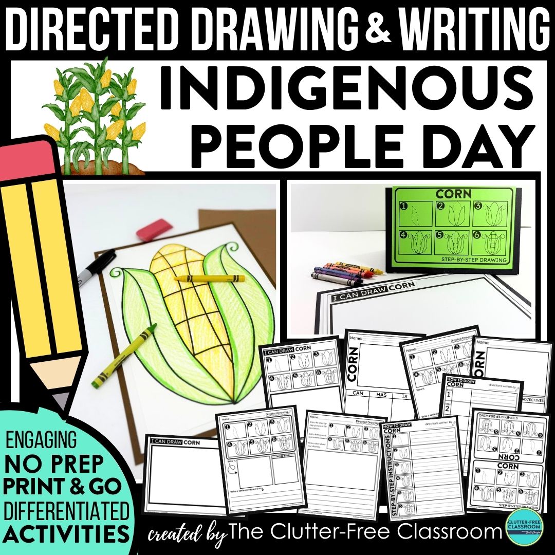 Indigenous Peoples Day directed drawing activities