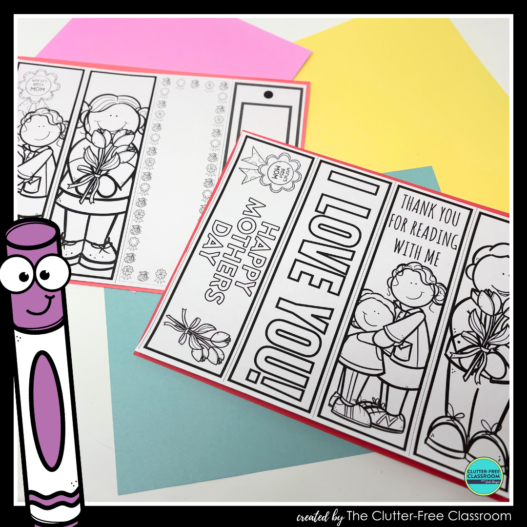 printable Mother's Day bookmarks