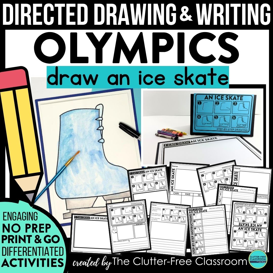 olympics directed drawing activities