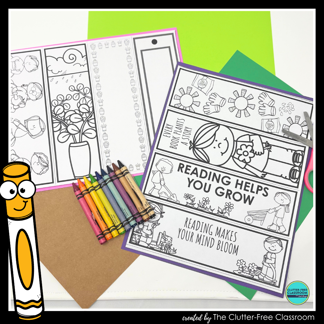 printable plant bookmarks